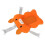 Baby Zwemkussen Oranje Varken 3