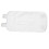 (White) Castoröl-Pack Set Einstellbar Gurt Taille Hals Weiß 5