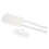 (White) Castoröl-Pack Set Einstellbar Gurt Taille Hals Weiß 4