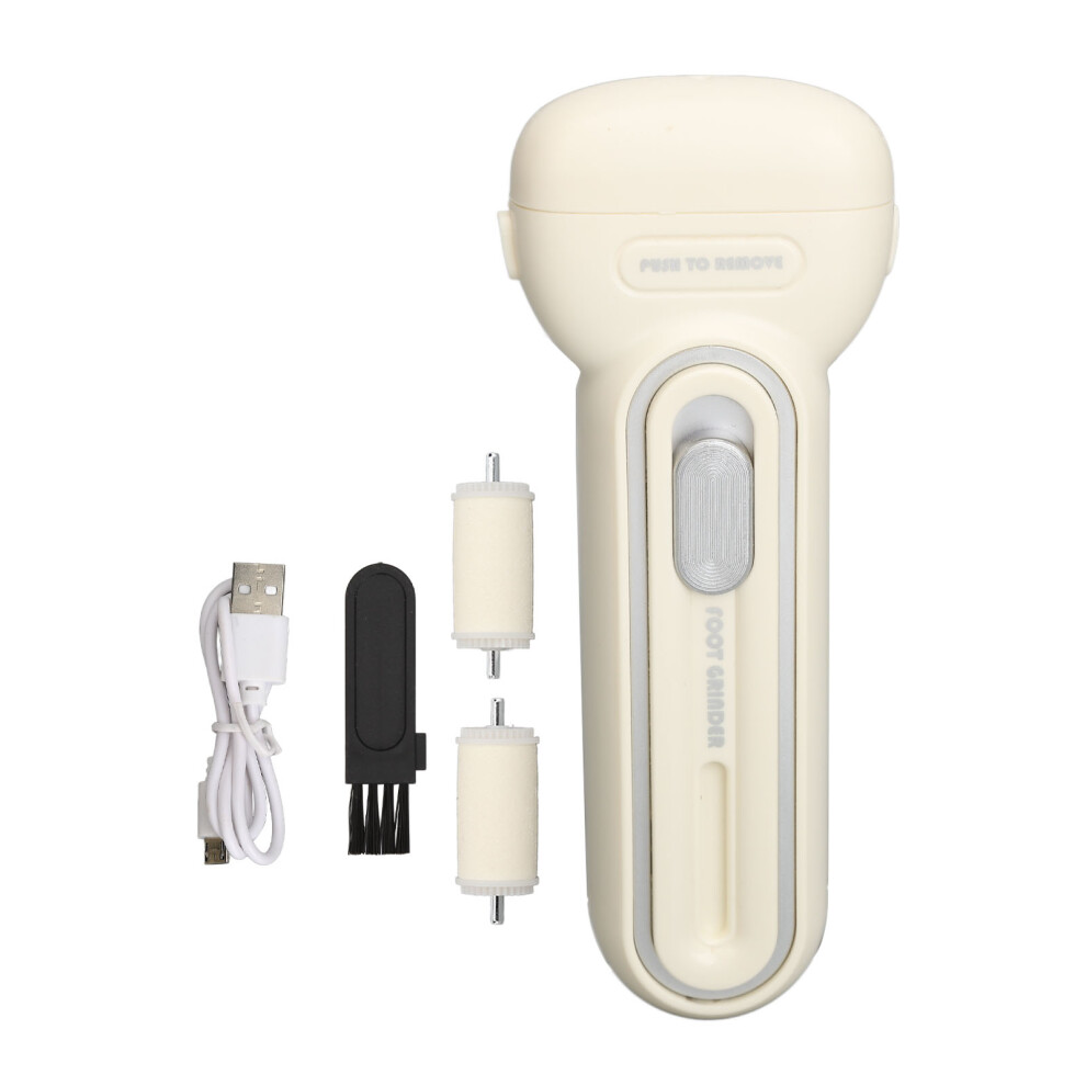 Electric Foot Grinder 2 Heads Remove Dead Skin Calluses