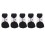 (L) 5x Waschbare Menstruationspads stark saugend aus Baumwolle 5