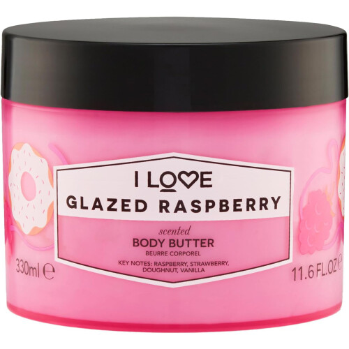 I Love I Love Glazed Raspberry Body Butter 330ml