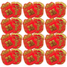 24Pcs Ficka Kinesisk Nyårs Hong Bao Lyckopengar Slumpmässig Stil
