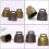 6Pcs Djurklockor Beteshästar Pendants För Häst Får 8