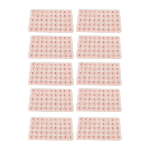 450pcs Acupressure Ear Massage Paste Stones