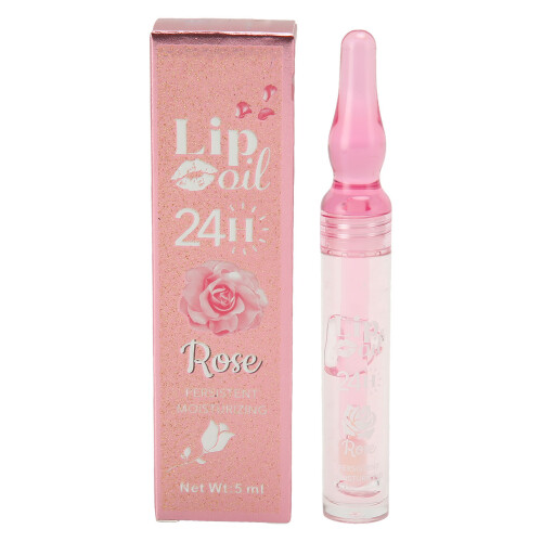 2PCS Hydrating Rose Petal Lip Plumper Gloss
