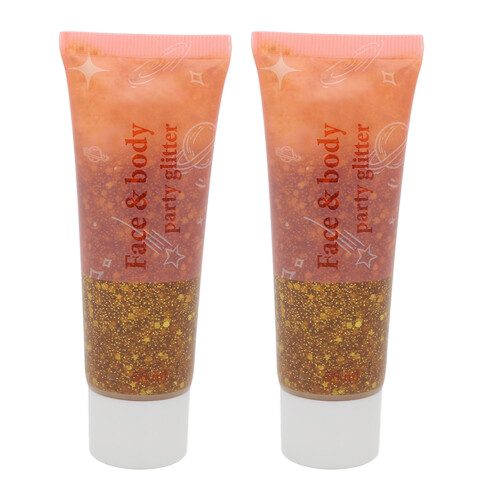 Glitter-Gel-Körperkunst-Makeup, Lidschatten, 50ml für Bühne