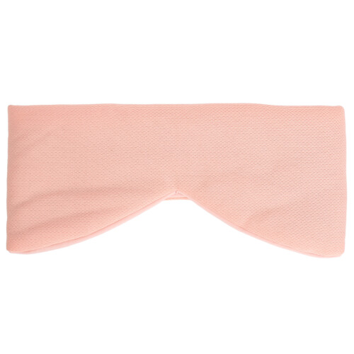 Zero Pressure Pink Silk Sleep Mask Noise Reduction