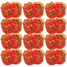 24Pcs Kinesisk Nyår Ficka Lyckopengsficka Hong Bao