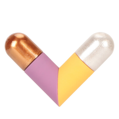2-in-1 Glitter-Highlighter & Kontur-Stick, Gesicht/Körper, 5ml 1