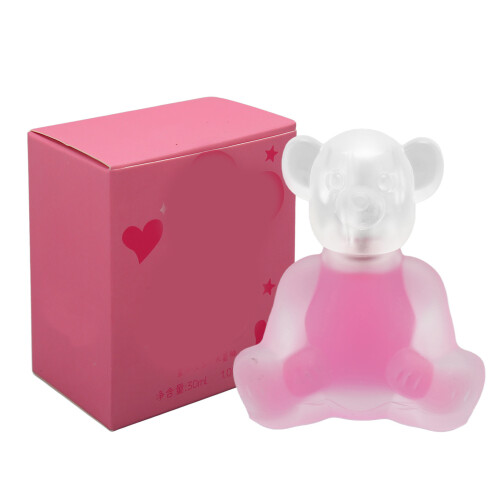 Bear Shape Perfume Portable Lightweight Spray for Students Pink