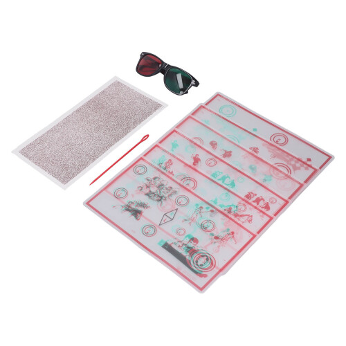 Red Green Fixed Vectograms Eye Training Chart 2