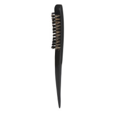Wooden Handle 3-Row Rat Tail Teasing Brush