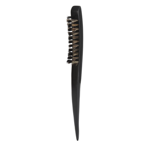 Wooden Handle 3-Row Rat Tail Teasing Brush