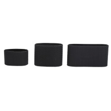 3x hitzebeständige rutschfeste Silikon-Klippband
