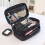 Double Diamond Lattice Waterproof Cosmetic Bag Large Capacity 5