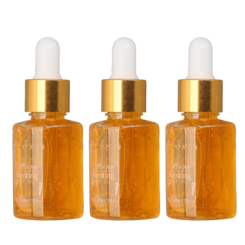 3x Kollagen-Körperöl 30ml Straffend Bauch, Arm, Brust, Po 2