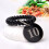 25Pcs Siffer Ringar Akryl Sifferskyltar Ugglade Nyckelring 6