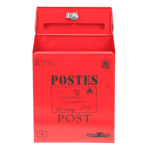 Wall Mount Mailbox Vintage Postlåda Med Lås För Förslag 2