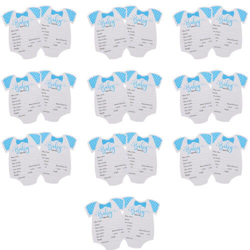 20Pcs Prediktionsskyltar För Bebisparty Nyföddsfotografering