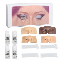 Reusable 3D Makeup Practice Face Silicone Mannequin 4 Colors