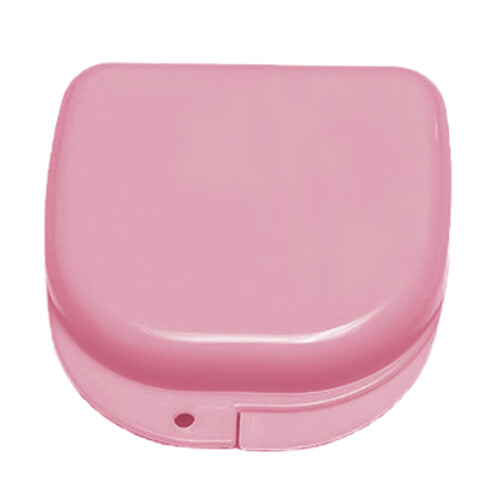 (Pink) Geel Draagbare Retainer Doos Stofvrij