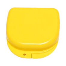 (Yellow) Geel Draagbare Retainer Doos Stofvrij