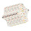 (M) 5x Waschbare Atmungsaktive Damenbinden Blume Superabsorbierend 2