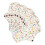 (M) 5x Waschbare Atmungsaktive Damenbinden Blume Superabsorbierend 5