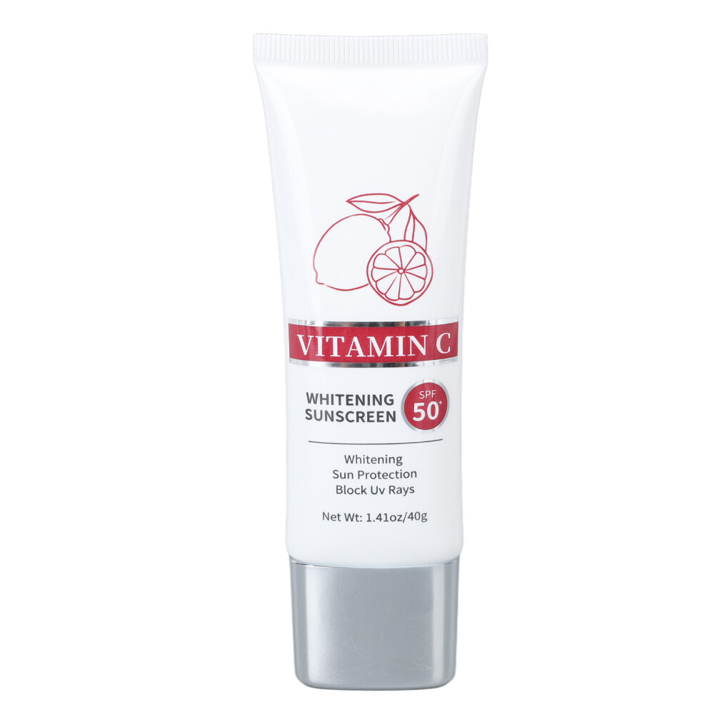 Light/White Sunblock Spf50 Sunscreen Vitamin C 40G