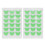 36 Pcs Green Butterfly Pimple Patch Hydrocolloid Sticker 1