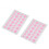 2x Stern-Akne-Pflaster Hydrokolloid rosa 5