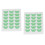 36 Pcs Green Butterfly Pimple Patch Hydrocolloid Sticker 3