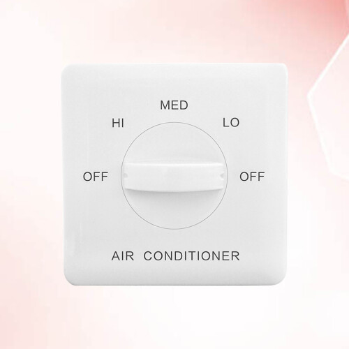 Panel Rörfläkt Regulator Vit Hastigheter Central Aircondition 1