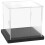 1 Set Baseball Displaylåda, Bordsskål Transparent Hållare 8