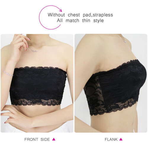 Blommiga Elastiska Bandeau Rör För Dam – Storlek L 2