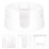 Plastic Anti-Spil Bekerhouder Voor Boot En Bureau Wit Design 5