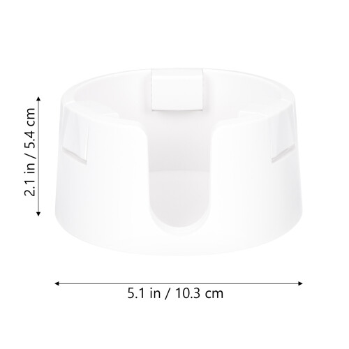 Plastic Anti-Spil Bekerhouder Voor Boot En Bureau Wit Design 2