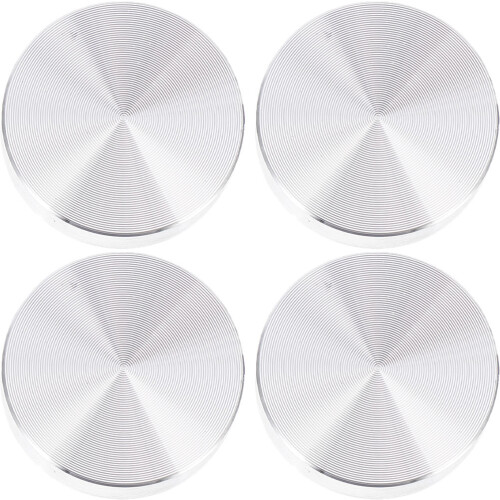 4St Aluminiumscivor Skivhållare För Glastops Bord Kaffebord