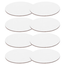 8St 10Cm Canvas Ritbräda Premium Målning Bräda Skissblock (Vit)