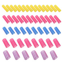 50Pcs Diy Frisering Självhäftande Hårlocka Plast Kreativ Hårlocka