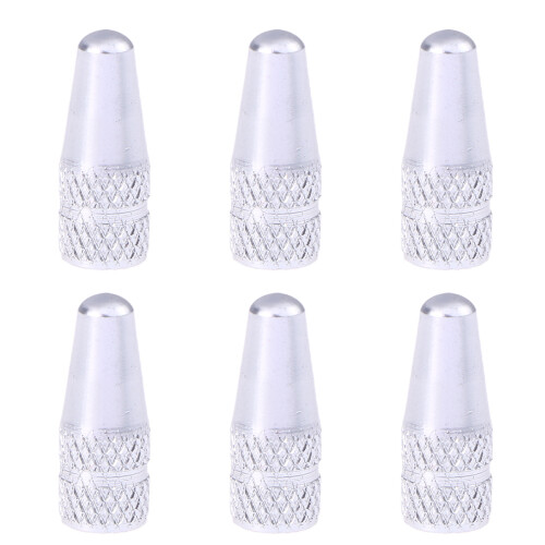 6 Pcs Aluminiumlegering Franska Hattar För Vägcykel Däck Luft