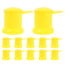 12Pcs Lösa Hjulmutkontrollindikator För - Gul