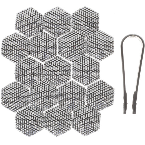 20Pcs Fälgmutterhöljen Bling Hjulhattsaccessoarer För Kvinnor