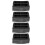 4Pcs Stegefot‐Omslag Av , Halksäkra 1