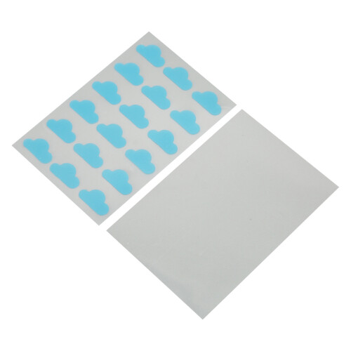 36 Stk Hydrocolloid Pickel-Pflaster Blaue Sterne 1