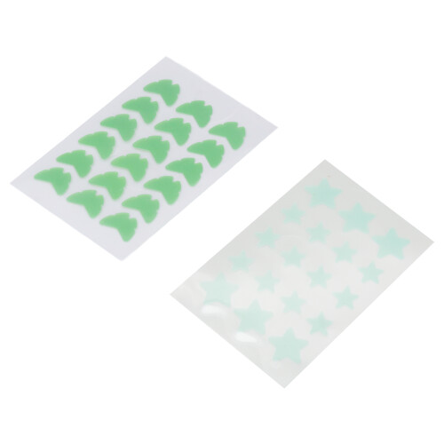 36Pcs Hydrocolloid Pimple Pads Cartoon Shape Healing Cute Face Patch 2
