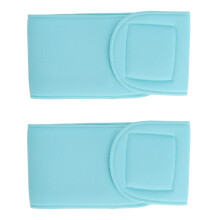 (Blue) 2 Stk Wiederverwendbare Gel-Halspflaster Anti-Falten Rosa