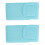 (Blue) 2 Pcs Gel Neck Patch Anti Wrinkle Wrap Pink 1