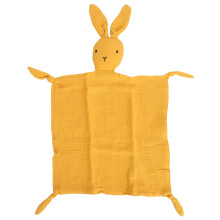 (Yellow) Bunny-Lieblingstuch aus Baumwolle, gelb